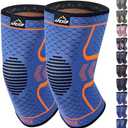 APEXUP Compression Knee Brace for Women, Copper Compression Sleeve for Knee Support, Arthritis Pain Relief, Meniscus Tear, ACL, Running
