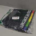 Funny Be Careful Who You Hate Gay Pride Lesbian Rainbow T-Shirt (Small, Black)