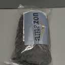 H.VERSAILTEX Real Velvet Plush 1 Piece Form Fit Stretch Rectangle Folding Storage Covers Ottoman Slipcovers Removable Footstool Protect Footrest Covers Elastic Bottom, Machine Washable(Large, Grey)