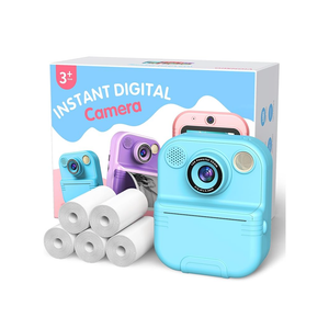 Kids Camera Instant Print Digital Toddler Camera for 3-12 Year Olds, Gift for Boys and Girls - Perfect for Birthdays, Christmas, Fun Photo Toy (Blue)