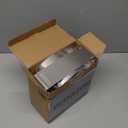 Adjustable Cake Ring 2 Pack, 6 to 12 Inch Stainless Steel Mousse Cake Mold Ring with scaling for Kitchen DIY Pastry, Square and Round