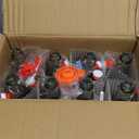 8 Pack [1 L / 33 fl. oz.] Swing Top Glass Bottles w/ Airtight Stopper Lids  Flip Top Brewing Bottle for Fermentation, Kombucha, Mead, Vinegar, Beer, Kefir, Wine, Soda  With 8 Extra Seals & 2 Pourer