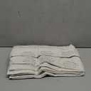 Boho Linen Curtains for Bedroom Living Room Grey Farmhouse Boho Curtains 63 Inch Length Geometric Striped Patterned Mudcloth Grommet Top Light Filtering Window Drapes 2 Panels Gray on Beige