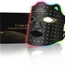 SDKWDH Red Light Therapy for Face, Led Face Mask Light Therapy At Home, 7 Colors LED Face Mask Light Therapy