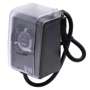 NSi RHB32RC Indoor/Outdoor 15-Amp Plug-in Heavy Duty Mechanical Timer, Clear Cover