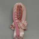 Satin Heatless Curling Rod-Heatless Curls Overnight  Hair Rollers & Hair Curlers to Sleep In  Hair Rollers for Blowout Look Long Hair  No Heat Damage, Comfortable for Night Use (Pink suit)