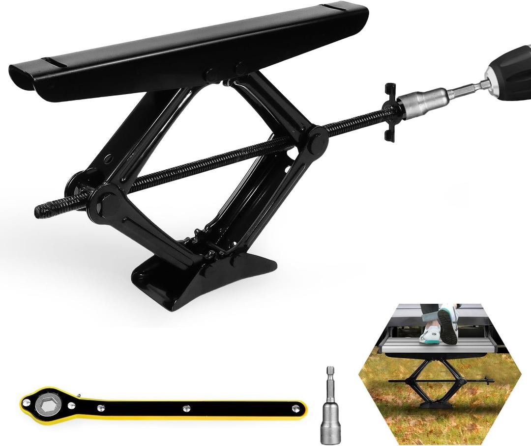 RV Step Stabilizer Kit, Suitable for 5th Wheels RV, Travel Trailers, RV Step, Camper Step, Adjustable Height, Foldable and Easy to Install