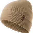 ROXUN Beanie for Men/Women Winter Hat Knit Cuffed Soft Warm Unisex Skull Stocking Cap