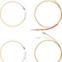 2 Pack Propane Heater Thermocouple Compatible with Mr Heater 2304885, F237349, Tank Top Heater Replacement Parts Compatible with Mr Heater, Dura Heat, Remington, ProCom and More