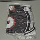 Oversized Jersey Shirts for Women Off Shoulder Tops Long Sleeve Y2K Jersey Clothes Loose Fit Graphic Tees (S)