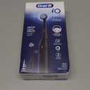 Oral-B Rechargeable Electric Toothbrush, iO2 Starter Kit, 3 Cleaning Modes, Automatic Pressure Sensor to Protect Gums, 2 Brush Heads, Night Black (1 Count (Pack of 1))