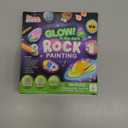 Rock Painting Kit- Glow in The Dark Rock Kit, Arts and Crafts for Kids Ages 6-12, Art Supplies Toy, Kids Craft Paint Kits, Arts & Crafts for Boys Girls Birthday Party Gift Toy