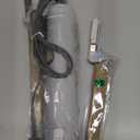 Electric Knife, Electric Bread Knife with 4 Stainless Steel Blades, Safety Lock Switch, Electric Cutting Knife for Meats, Poultry, Bread, Cheese & More (Gray)