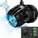 VIVOSUN Aquarium Wave Maker, 3432GPH Circulation Pump with Controller & Magnetic Suction Base, Adjustable Submersible Powerhead for 60-300 Gal Freshwater/Saltwater Fish Tank, 40W