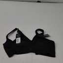 Bali Women's Comfort Revolution Wirefree Bra with Smart Sizes, Black Retro Print, Large