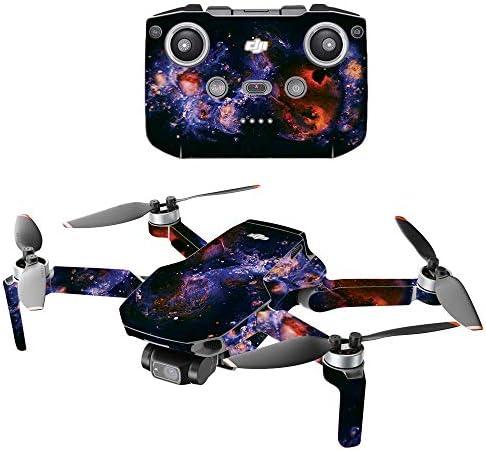 MightySkins Compatible with DJI Mini 2 Portable Drone - Andromeda | Protective, Durable, and Unique Vinyl Decal wrap Cover | Easy to Apply, Remove, and Change Styles | Made in The USA