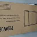 PROWORX Adjustable Window Screens Expandable, 2 Pack 10" H x 19"-36" W Horizontal and Vertical Adjustable, Durable Replacement Screens for House Windows, Aluminum Frame with Repair Tape, Safety Rope