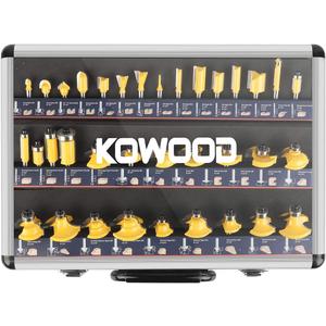 Router Bits Sets of 35B Pieces 1/4 Shank Router Bit Set T Shape Wood Milling Cutter