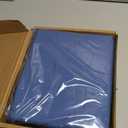 Amazon Basics Lightweight Super Soft Easy Care Wrinkle Free Microfiber 3 Piece Bed Sheet Set with 14-Inch Deep Pockets, Twin, Dutch Blue, Solid, Kids, Men & Women Bedding