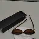 BOTEN Retro Oval Sunglasses for Women Men Small 90s Sun Glasses Trendy Round Shades Cute Designer Sunnies