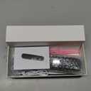 Go Brush Pro Portable Cordless Hair Straightener Brush for Travel, Fast Heating Straightening Comb with LCD Display & °F/°C Switch, Rechargeable Anti-Frizz Styling Tool for Smooth Shiny Hair (Black)