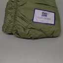 Wrap Around Dust Ruffle Bed Skirt - Sage Green - for Queen Size Beds with 18 Inch Drop - Elastic Strap - Adjustable Pleated Bedskirt with Brushed Fabric and Wrinkle Free - For Women, Men, Kids & Teens