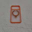 TORRAS Q3 Spin for iPhone 17 Pro Max Case with 360 Magnetic Stand, Wireless Charging Compatible, Hard PC Case for 17 Pro Max Phone Case with Stand, Translucent Cosmic Orange