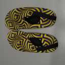 Men Women Water Shoes Quick-Dry Aqua Socks Barefoot Slip-on Summer Slippers for Beach Swim Sport Surf Yoga Exercise Spiral Yellow (Size 39)