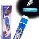 Outer Space Projector Flashlight for Kids Ages 3+, STEM Space Toys for Boys & Girls, Spaces Explore Night Light Projectort with 3 Discs 24 Images, Educational Toys Present for Toddler Children