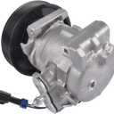 A/C Compressor w/Clutch Replacement for Freightliner Cascadia 113 125 126 2011-2019 12.8L 14.8L 15.6L L6 2265771000 CO29043C