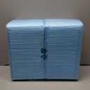 Amazon Basics Heavy Duty Dog and Puppy Pee Pads, Leak-Proof 5-Layer Ultra Absorbent, Quick-Dry Surface for Potty Training and Housebreaking, Regular Size, 24x23", Blue & White, 80 Count