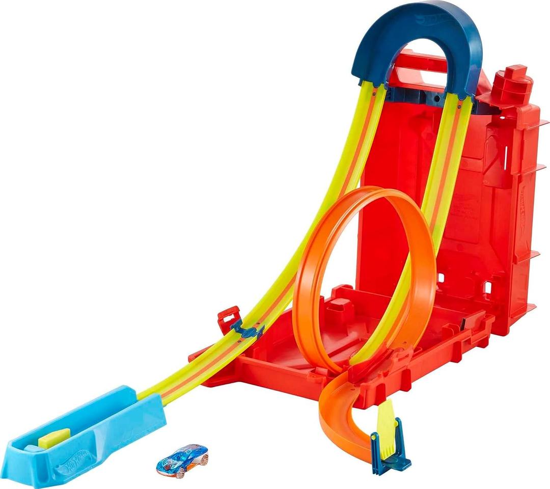 Hot Wheels Track Builder Unlimited Playset Fuel Can Stunt Box