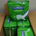 itRight Adult Diapers, Ultra Heavy Absorbency, L (Waist Size 44in-56in), 80 Count, OptiFit Incontinence Briefs for Men and Women, Disposable, Moisture-Wicking, Leak Protection,