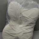 Cervical Neck Pillow, Ergonomic Memory Foam Pillows for Neck Pain Relief with Breathable Pillowcase, Adjustable Contour Neck Support Pillow for Side Back Stomach Sleepers, Odorless (Milk White)