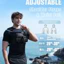 Zelvot Running Vest with 2L Water Bladder, Hydration Backpack, U.S. Design Patent, Lightweight Hydration Pack with Gear Holder, Reflective Chest Pack for Men Women for Marathon