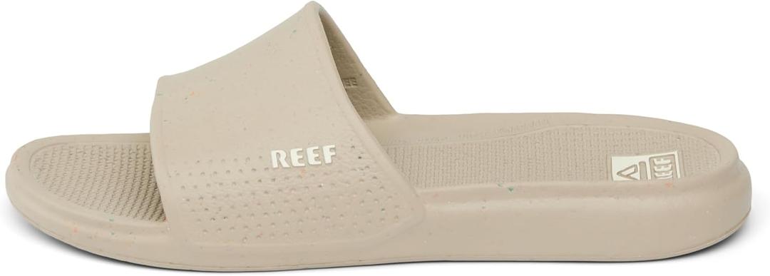 Reef Oasis Slide Mens Waterproof Slide Sandal, Lightweight and Flexible, Arch Support, Regrind Tan, 11