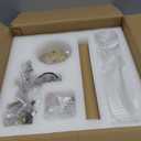 Modern Brass Hardwired Wall Sconces, 21'' Knurled Bathroom Wall Sconce, Indoor Wall Sconce,Copper and Tube Glass Vanity Light, for Living, Bedroom, Hallway, Staircases, Include Bulbs