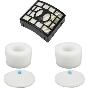 NV680 Shark Vacuum Filter Fit for Shark Rotator Powered Lift-Away Speed & DuoClean NV680 NV681 NV682 NV683 NV800 NV801 NV803 UV810 AX912 QU922Q, Compare to XFF680 XHF680 (1 HEPA 2 Foam 2 Felt Filters)