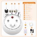 Diamond Microdermabrasion Machine,Mcwdoit 3 in 1 Dermabrasion Facial Machine for Exfoliation & Blackhead Removal,Home Spa Use Facial Skin Care Device