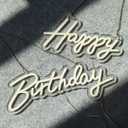 28x6 inch Happy Birthday Neon Sign Art Wall Lights for Beer Bar Club Bedroom Hotel Pub Cafe Wedding Birthday Party Gifts_White