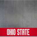 FANMATS 12109 Ohio State Buckeyes Vinyl Grill Mat - 26in. x 42in. - Deck Patio Protective Mat | Oil, flame, and UV resistant, Black