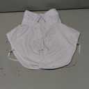 White Collar, Removable Fake Collar for Women, Soft Comfortable Accessory for Dresses, Sweaters, Uniforms & Work Suits, for Daily Office Wear