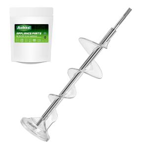 WR17X11705 Ice Maker Auger Compatible with GE Hotpoint Refrigerator, Freezer Ice Bucket Replaces WR17X11939 1042091 AP3849786 PS1018130 AP3672963 PS964350, Fridge Replacement Parts
