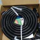 MIXC 1/4" Irrigation Dripline Tubing Kit (100 Ft Roll) with 10Ft 1/2" Main Line, Saving 80% Water, 6" Emitter Spacing, 0.5GPH Emitters Built-in Drip Irrigation Line with 1/4" Push-to-Connect Fittings