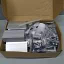 Solar Panel Mounting Brackets Kit 10Pcs Solar Roof Mount Kit for 1-4 Pieces Thickness 1.57-1.6 Solar Panels(100-400W), Aluminum Alloy Mount for Flat Pitched Roof Rack Mounting Brackets
