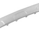 Rear Bumper Lower Skid Plate Valance Panel Trim ABS Rear Bumper Fascia Skid Plate Replacement for Chevy 2016 to 2022 Automotive Exterior (Silver)
