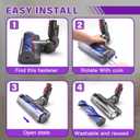 Quick-Release Vacuum Head Replacement for Dy-son V7 V8 V10 V11 V15 & V11 Outside Direct Drive Cordless Vacuum, Motor-head Cleaner Head Brush Turbine Tool Attachment SV10 SV11 SV12 SV14 Roller Parts