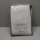 UHITECH Blackout Curtains for Bedroom Window 80 Inch Long Sliding Door Black Out Curtain for Living Room Darkening Drapes Thermal 2 Panels Set Track System (Ivory)