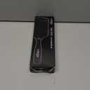 ERGO Super Gentle Large Paddle Brush for Blow Drying - Hair Brushes for Women with Thick or Thin Hair - Dual Hairbrush for Women - Detangler Hair Brush - Gently Detangles Curly or Wet Hair - ERG1000