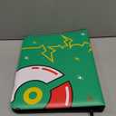 Card Binder 9-Pockets, 900 Pockets Card Holder with 50 Removable Sleeves, Trading Card Collector Zipper Album Holder, Green